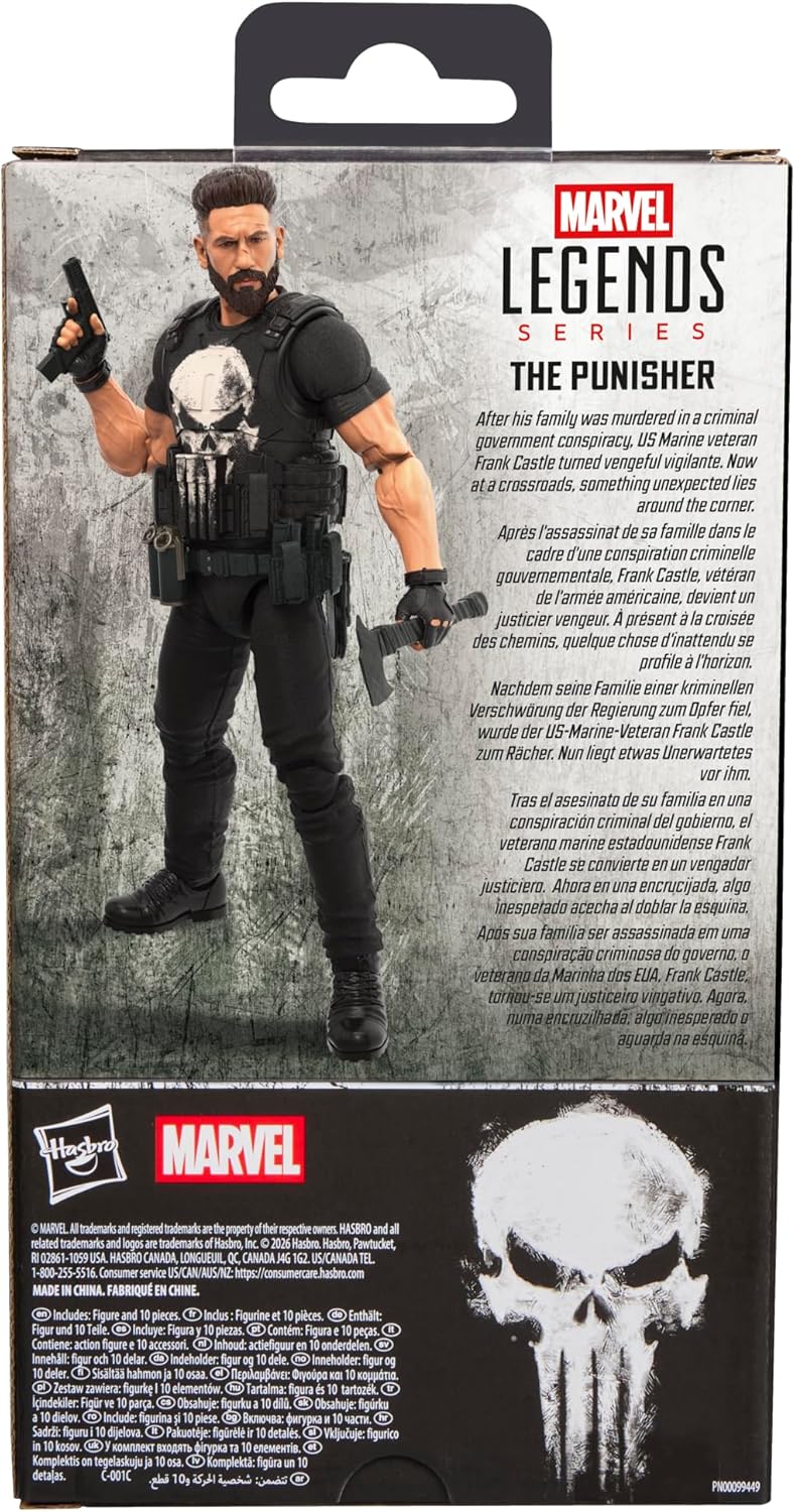 Marvel Legends Series: Hasbro 2026 - The Punisher (THE PUNISHER) 14+ Brand New