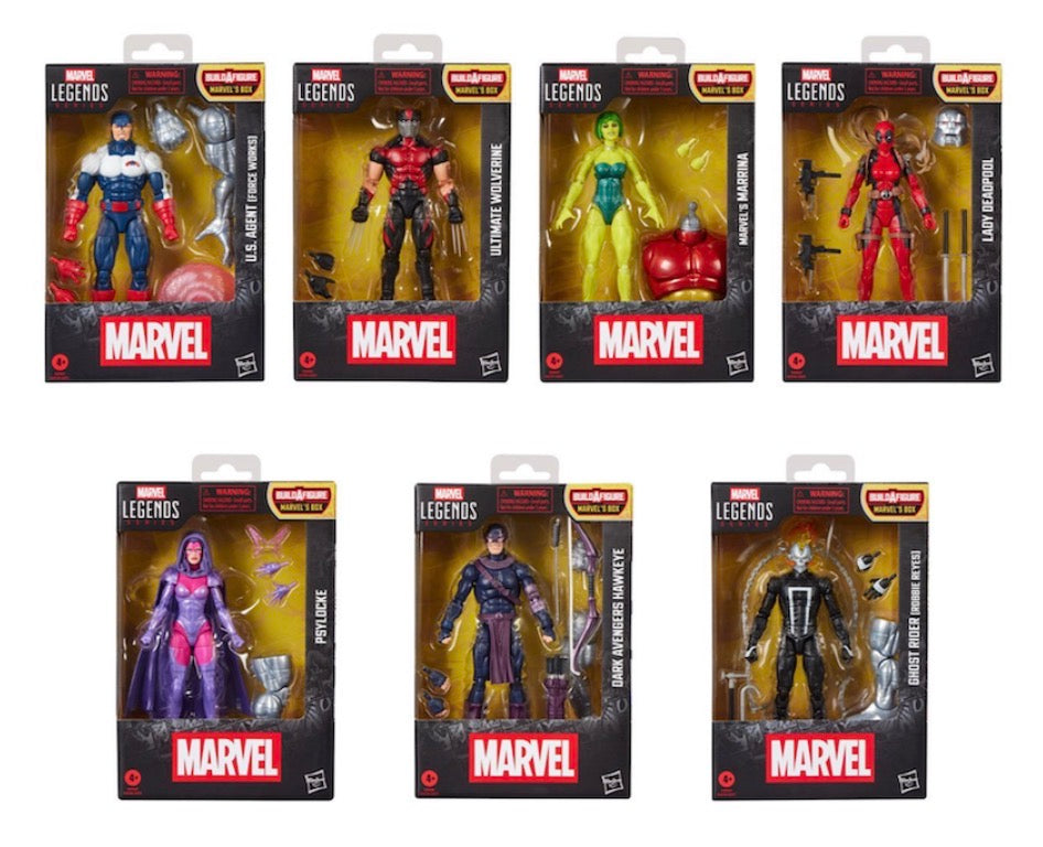 Marvel Legends Series: Hasbro 2026 7x Figure (BAF - MARVEL’S BOX) 4+ Brand New
