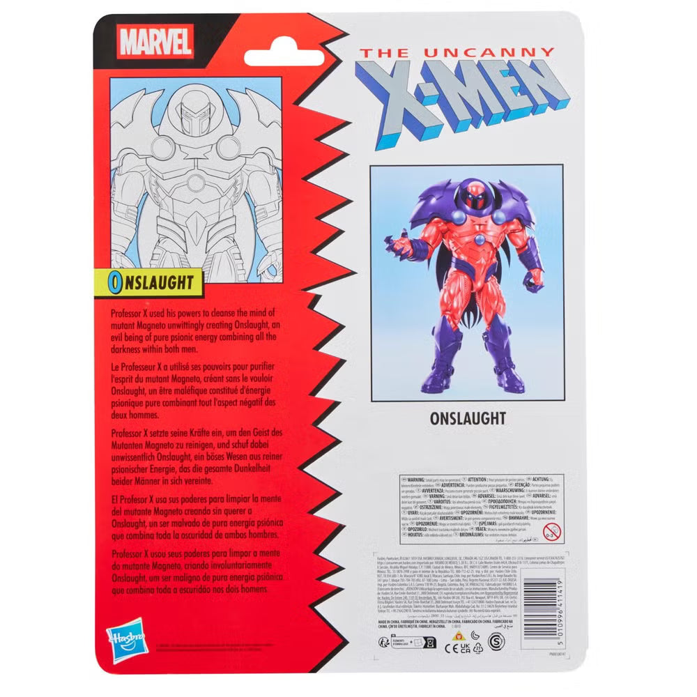 Marvel Legends Comics: Hasbro 2026 The Uncanny X-Men (ONSLAUGHT) 4+ Brand New