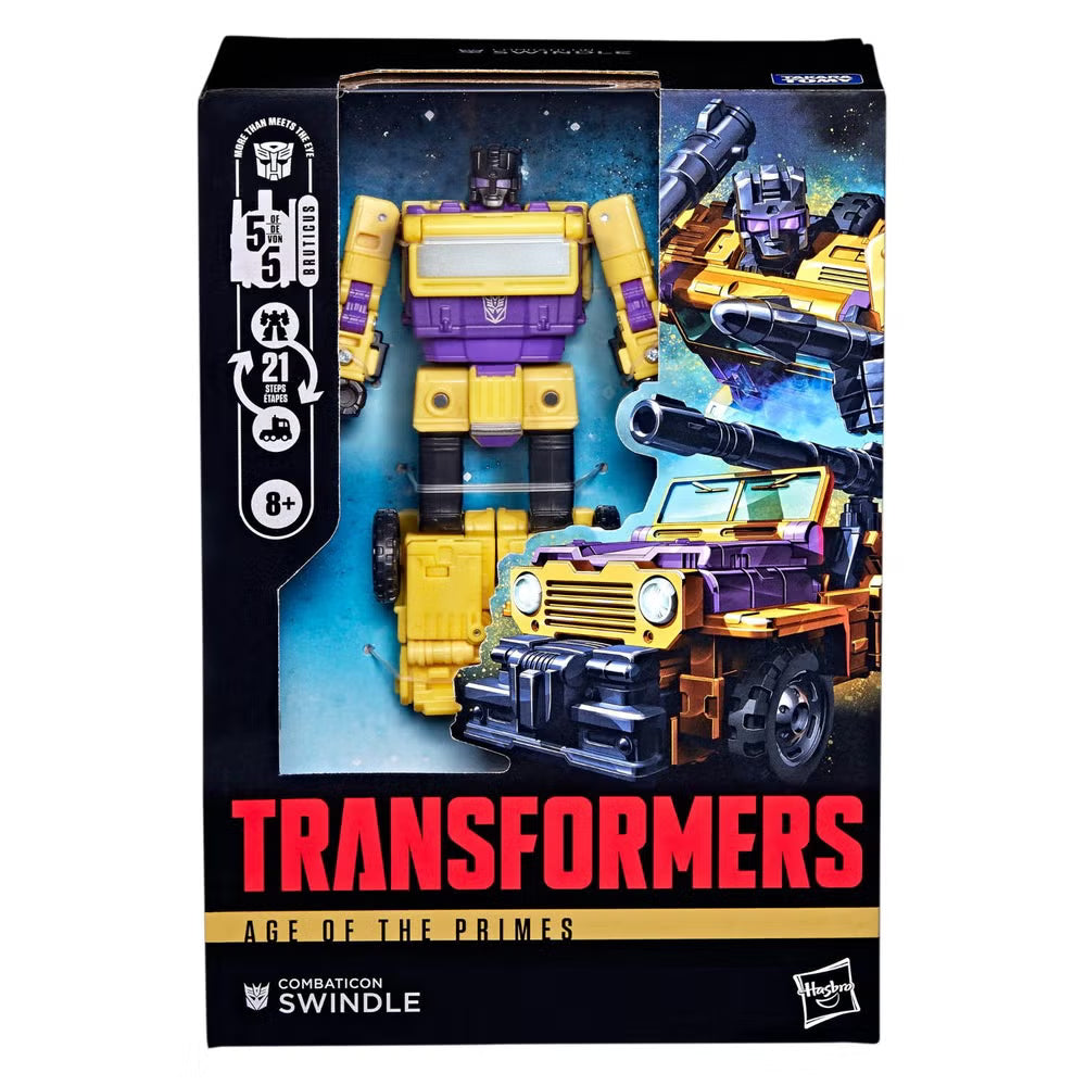 Transformers: Age Of The Primes Hasbro 2026 (COMBATICON SWINDLE) 8+ Brand New