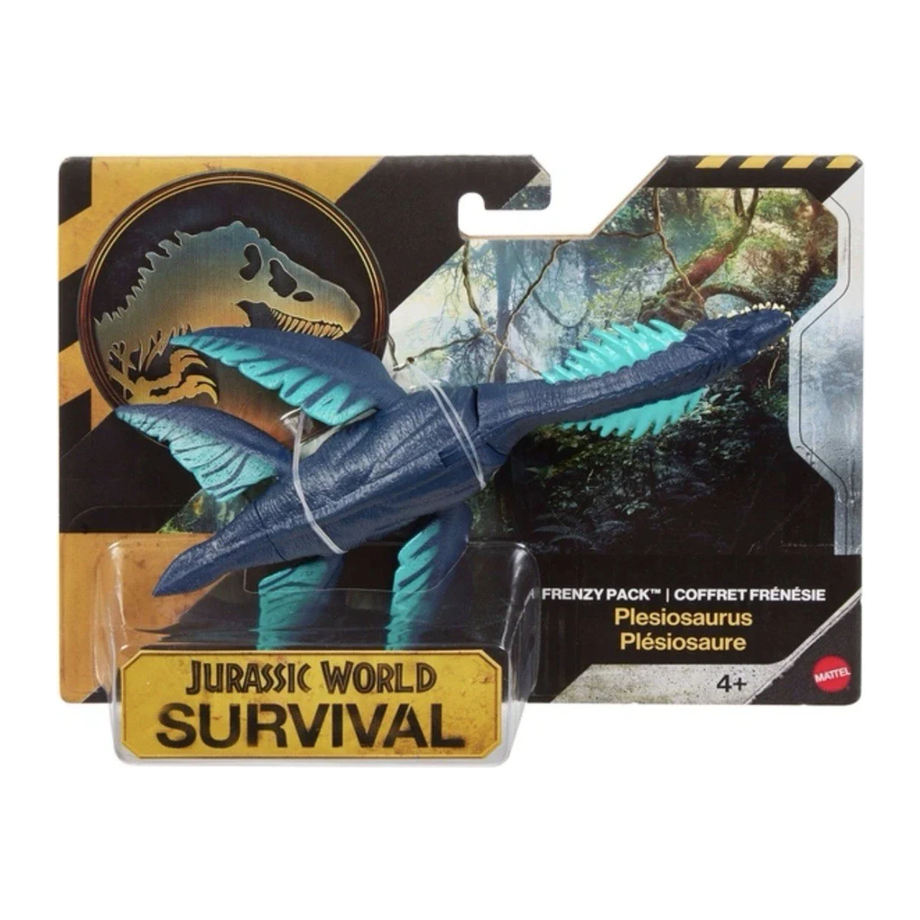 Jurassic World: Survival - Mattel 2025 Frenzy Pack (PLESIOSAURUS) 4+ Brand New