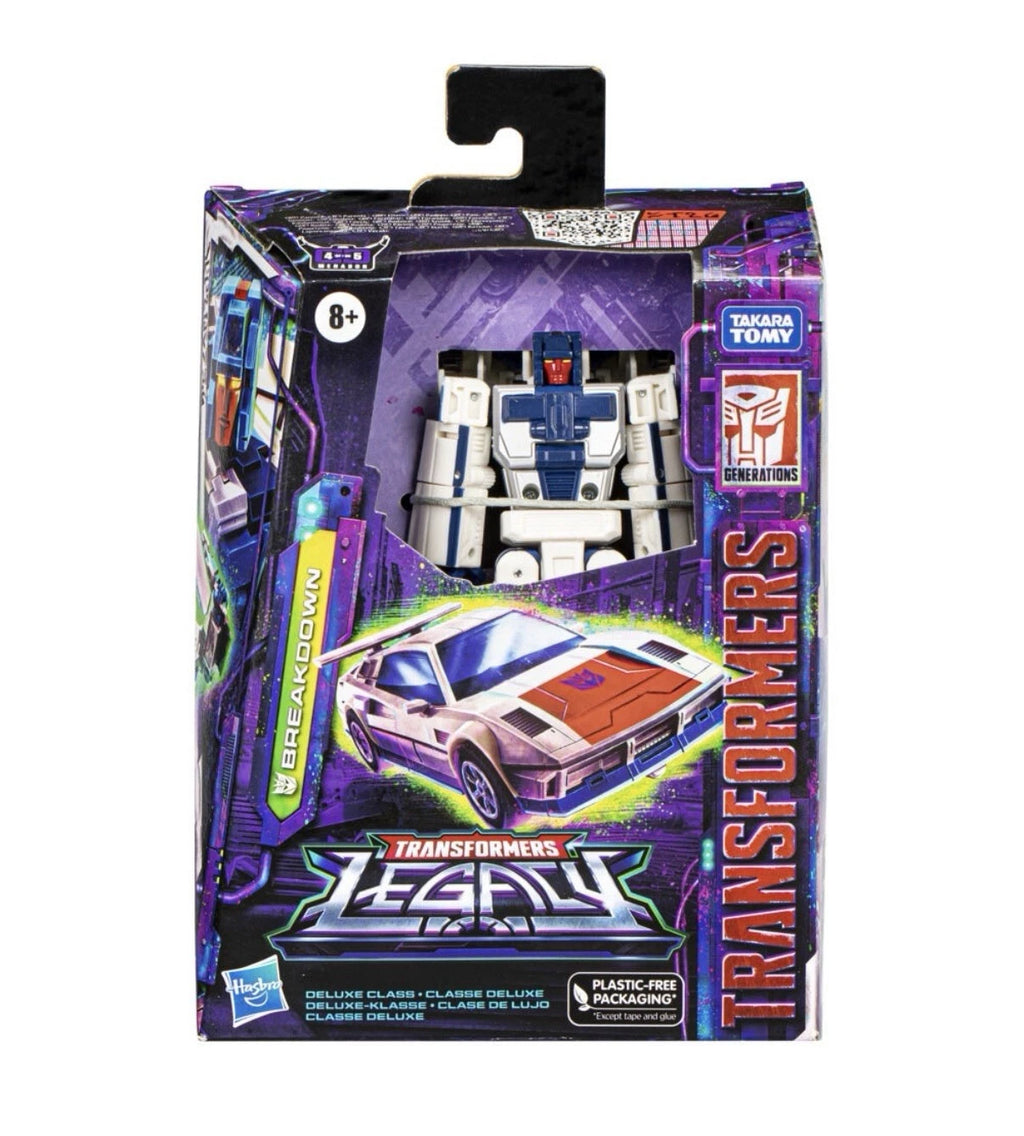 Transformers: Generations Hasbro 2025 Legacy Deluxe Class (BREAKDOWN) 8+ New