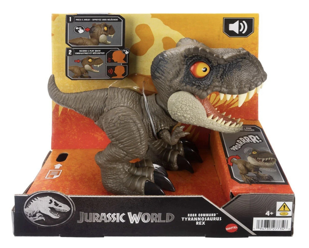 Jurassic World: Mattel 2024 Chaos Theory Roar Command (TYRANNOSAURUS REX) 4+  New