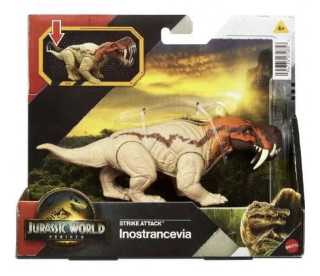 Jurassic World: Rebirth Mattel 2025 Strike Attack (INOSTRANCEVIA) 4+ Brand New