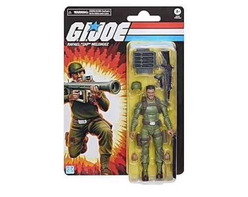 G.I. Joe Classified Series: Hasbro 2026 Retro Cardback RAFAEL “ZAP” MELENDEZ 4+ New