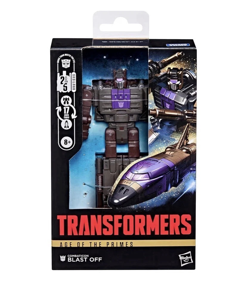 Transformers: Age Of The Primes Hasbro 2025 (COMBATICON BLAST OFF) 8+ Brand New