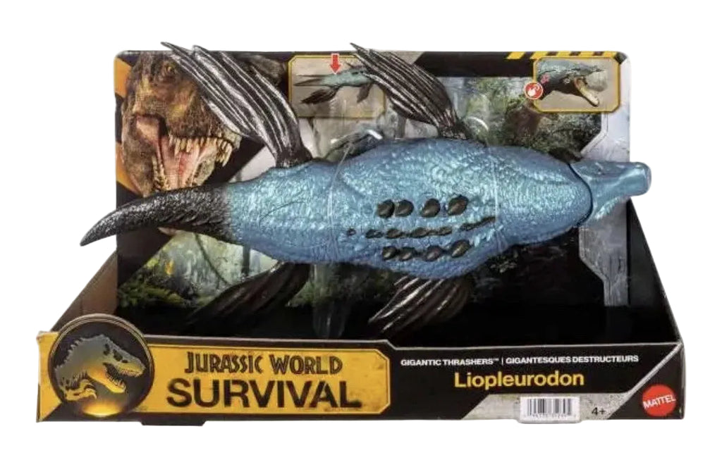 Jurassic World: Survival - Mattel 2026 Gigantic Thrashers (LIOPLEURODON) 4+ Brand New
