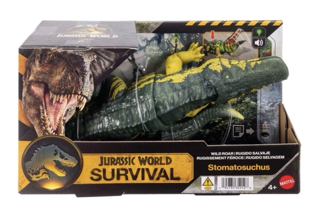 Jurassic World: Survival Mattel 2026 - Wild Roar (STOMATOSUCHUS) 4+ Brand New