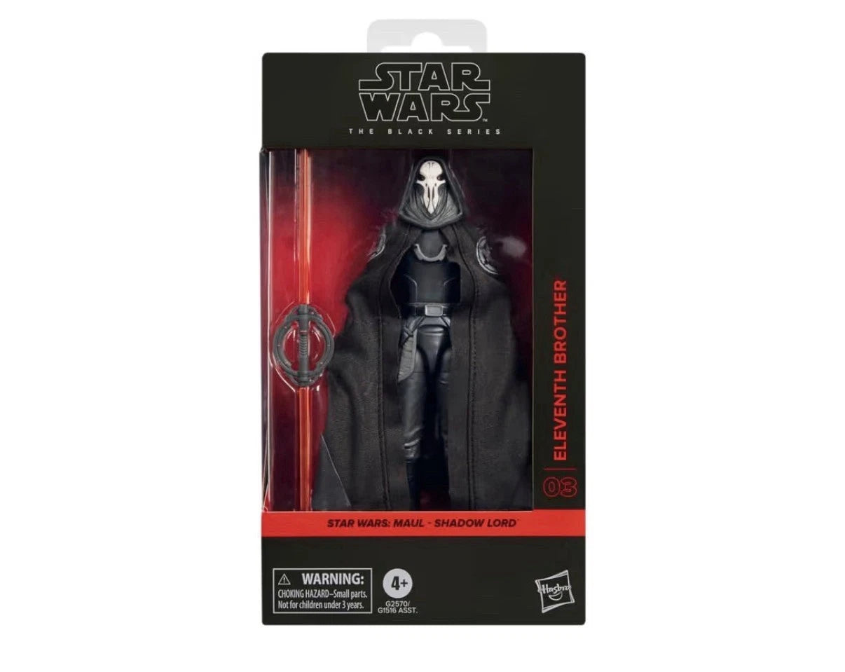 Star Wars: Maul - Shadow Lord Hasbro 2026 The Black Series (ELEVENTH BROTHER) 4+ New