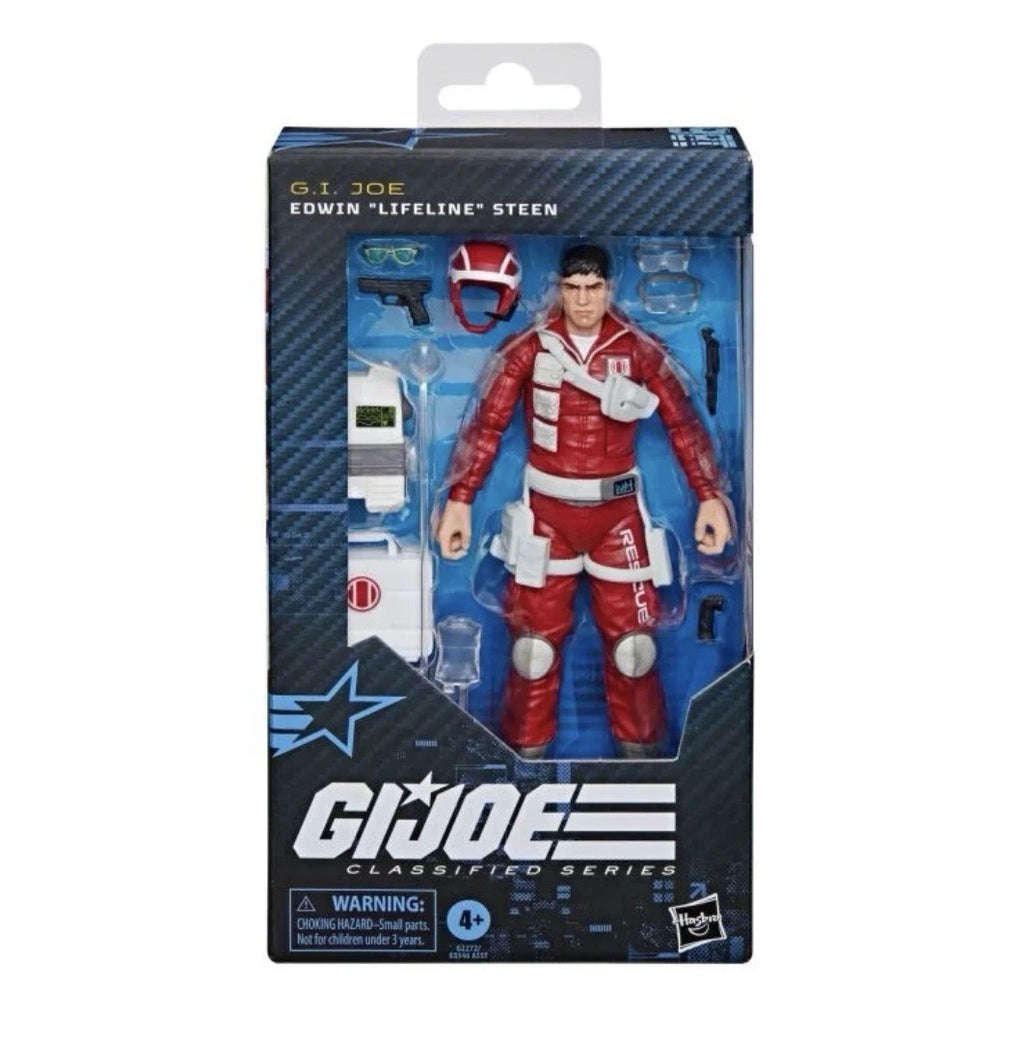 G.I. Joe Classified Series: Hasbro 2026 (EDWIN “LIFELINE” STEEN #186) 4+ New