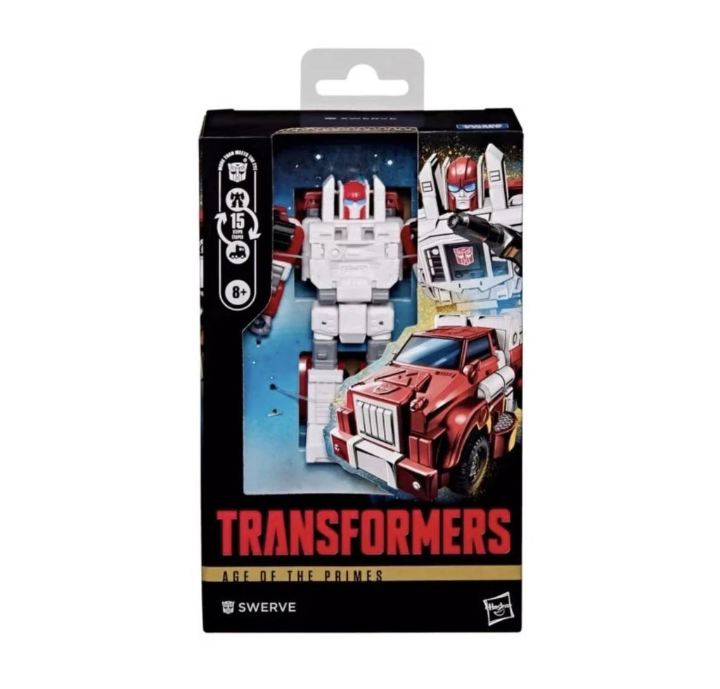 Transformers: Age Of The Primes Hasbro 2026 Deluxe Class (SWERVE) 8+ New