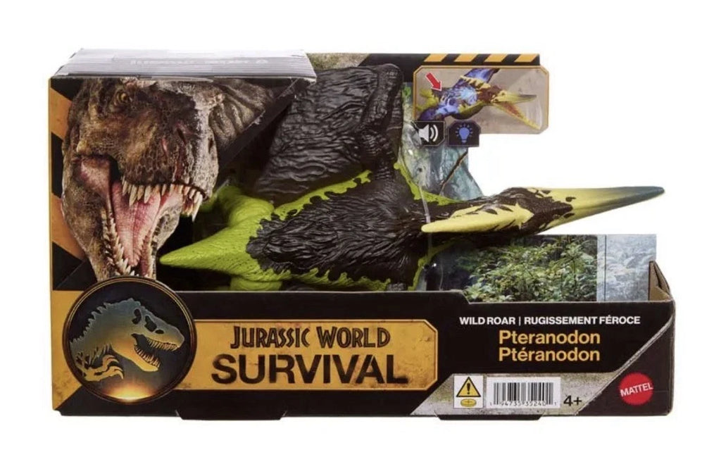 Jurassic World: Survival - Mattel 2025 Wild Roar (PTERANODON) 4+ Brand New