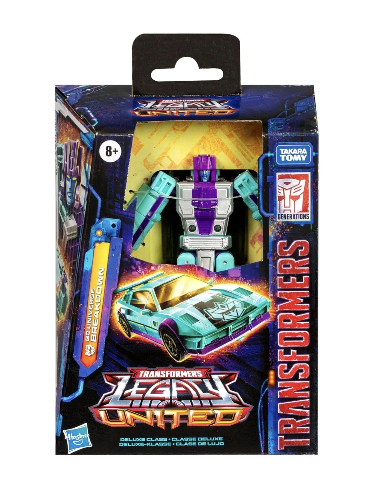 Transformers: Generations Hasbro 2025 Legacy United G2 Universe DC (BREAKDOWN) 8+ New