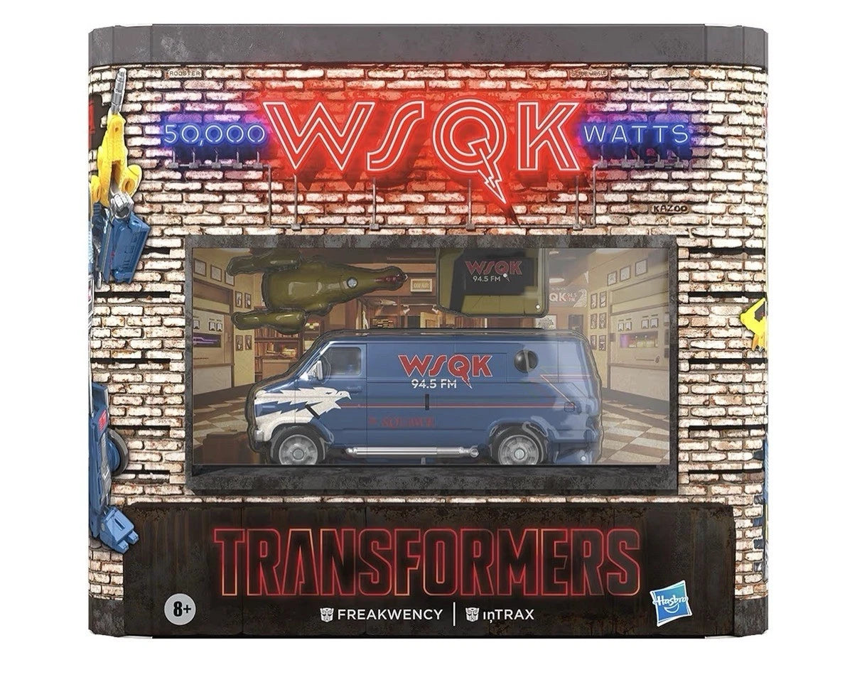 Transformers X Stranger Things: Collaborative Hasbro 2026 (FREAKWENCY & 8-TRAX) 8+ New