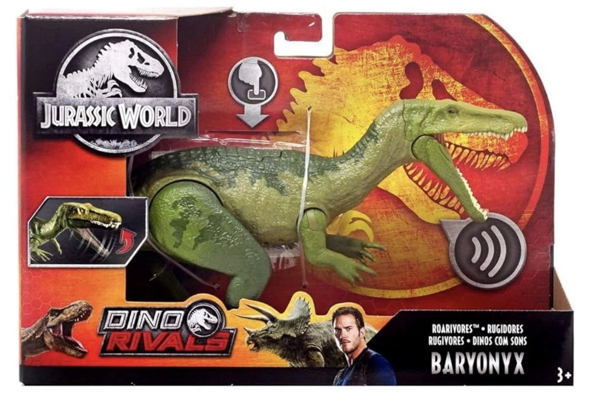 Jurassic World: Fallen Kingdom Dino Rivals Mattel 2018 - Roarivores (BARYONYX) 4+ Brand New