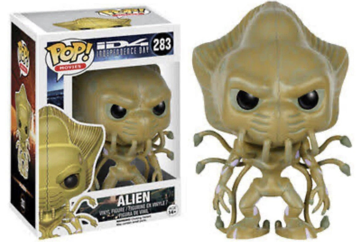Funko 2016 Pop Vinyl #283 ALIEN (ID4 Independence Day) 14+ Brand New