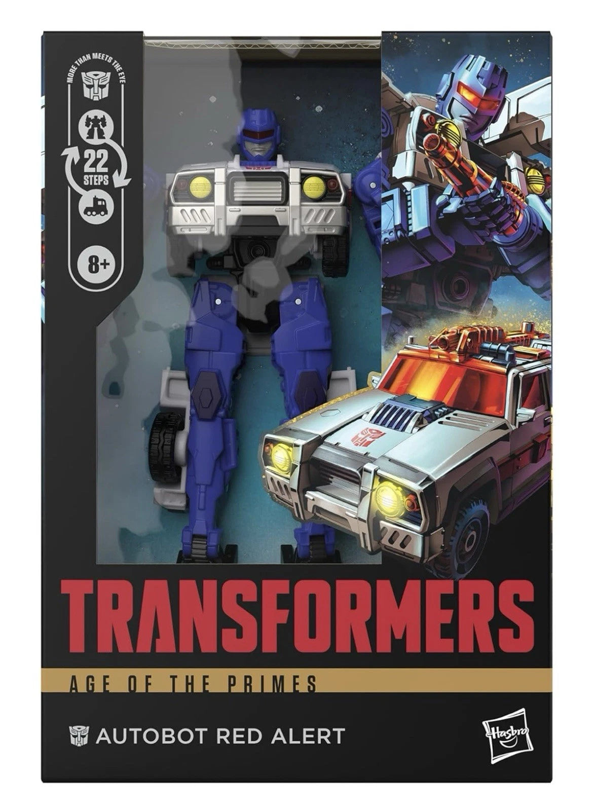 Transformers: Age of The Primes Hasbro 2025 Voyager Class Autobot (RED ALERT) 8+ New