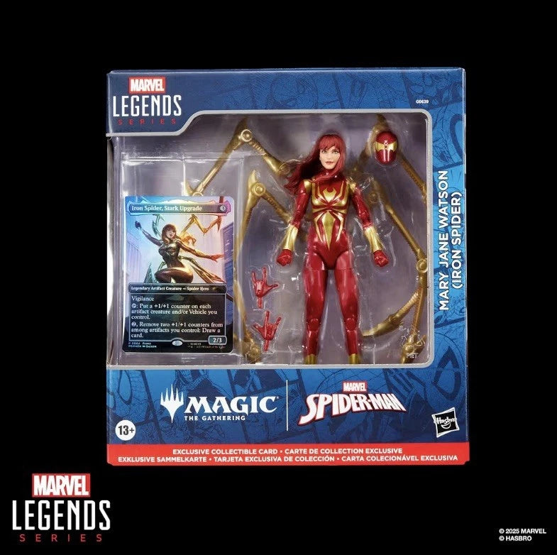 Marvel Legends Series: Hasbro 2025 MTG Spider-Man MARY JANE WATSON: Iron Spider 4+ New