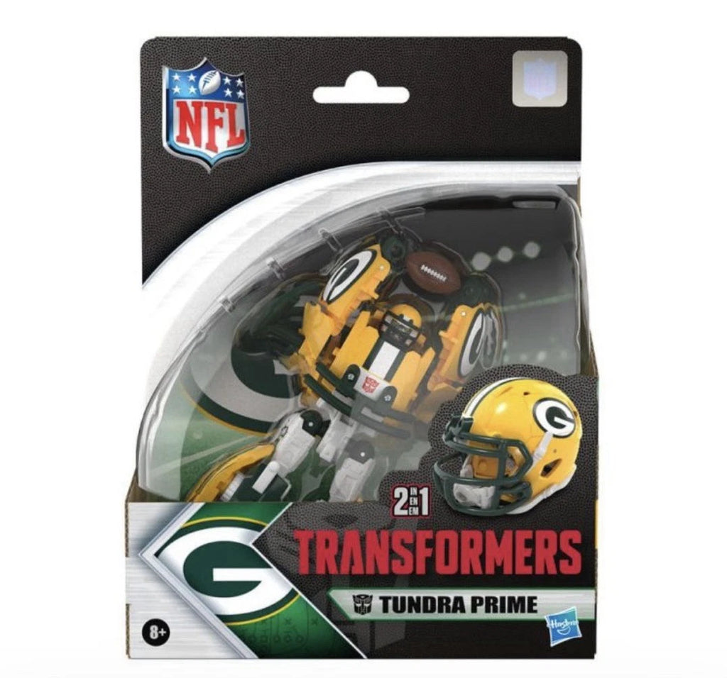 Transformers: Collaborative Hasbro 2025 GREEN BAY PACKERS (TUNDRA PRIME) 8+ New