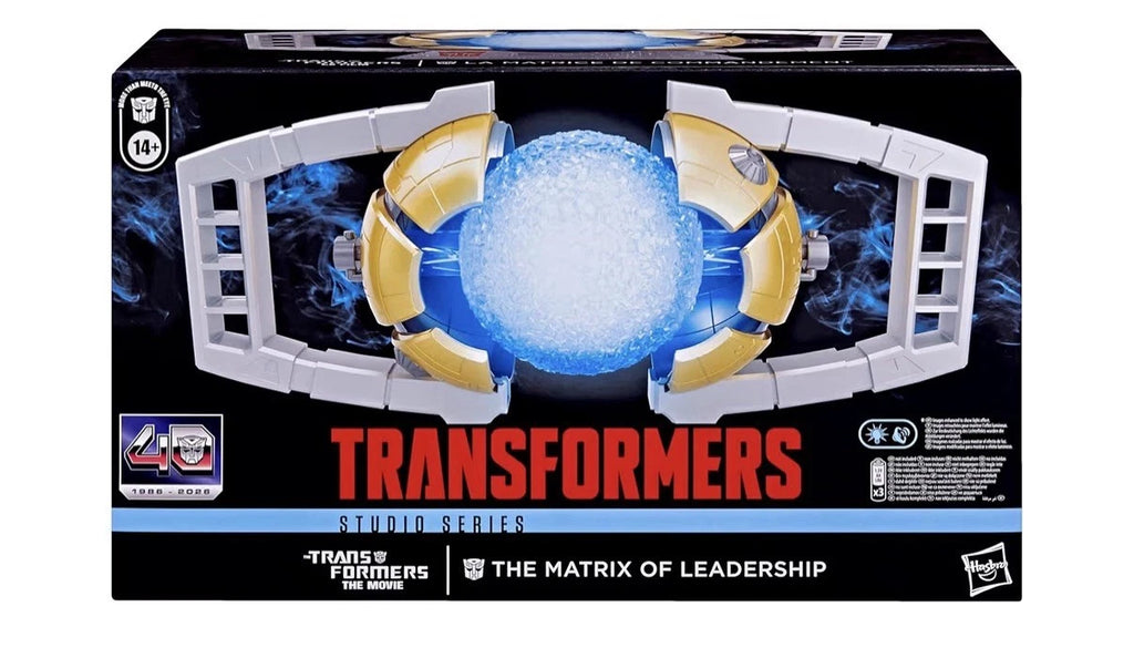 Transformers: The Movie Hasbro 2026 Studio Series THE MATRIX OF LEADERSHIP 14+ New