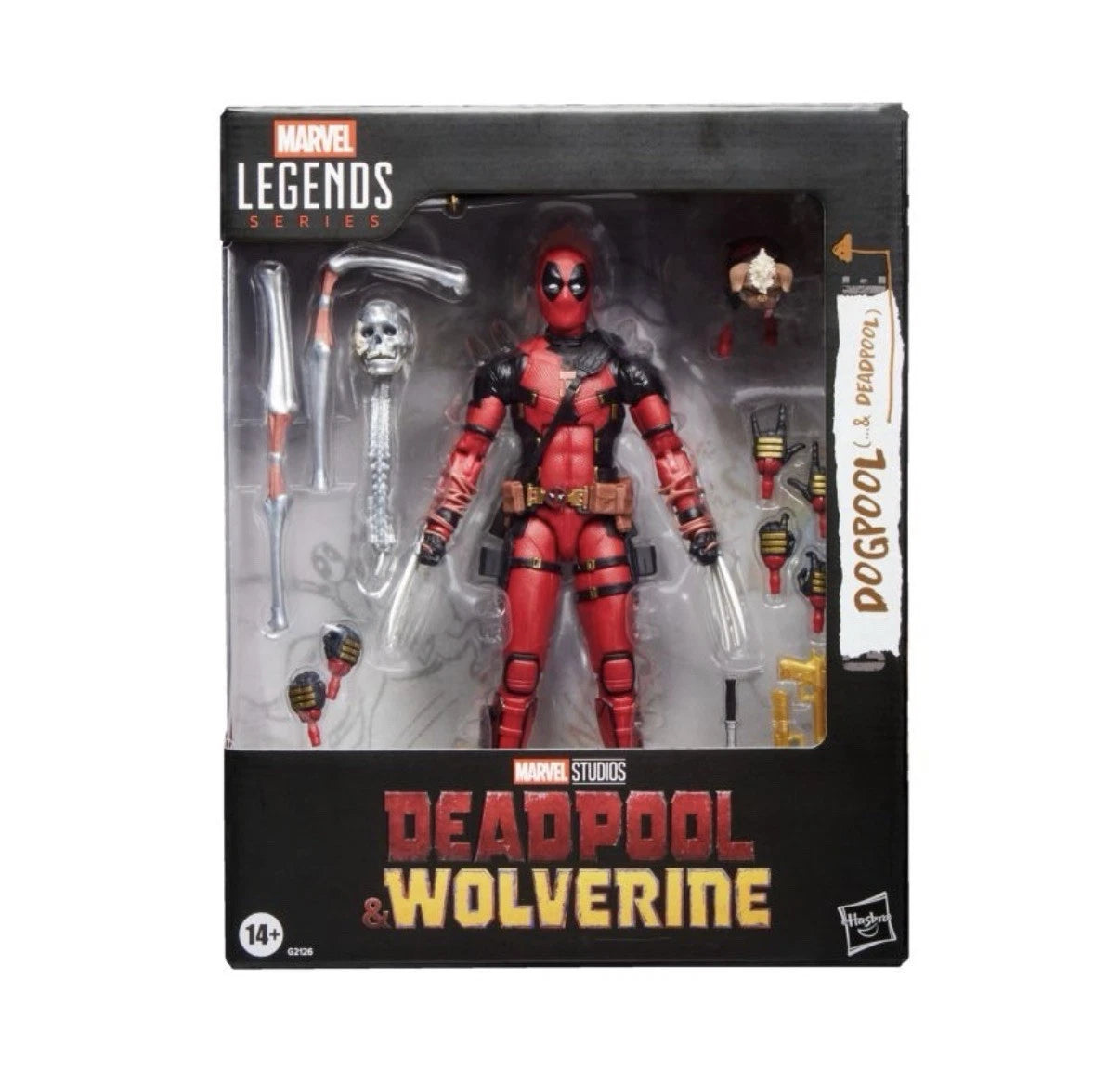 Marvel Legends Series: Hasbro 2026 Deadpool & Wolverine (DOGPOOL & DEADPOOL) 4+ New