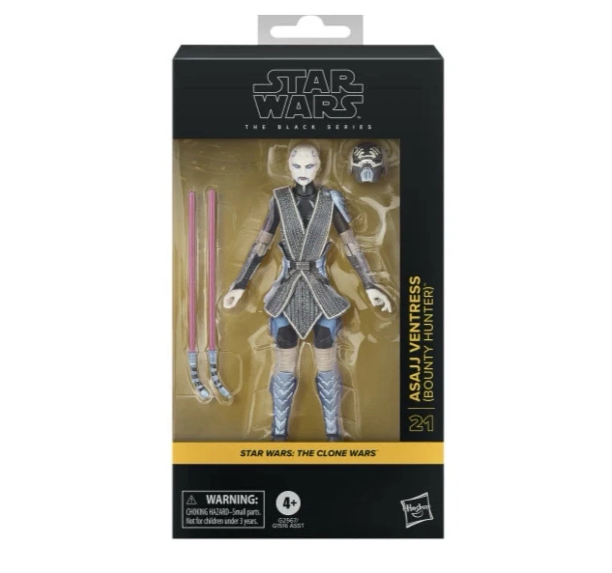 Star Wars: The Clone Wars - The Black Series Hasbro 2025 (ASAJJ VENTRESS) 4+ New
