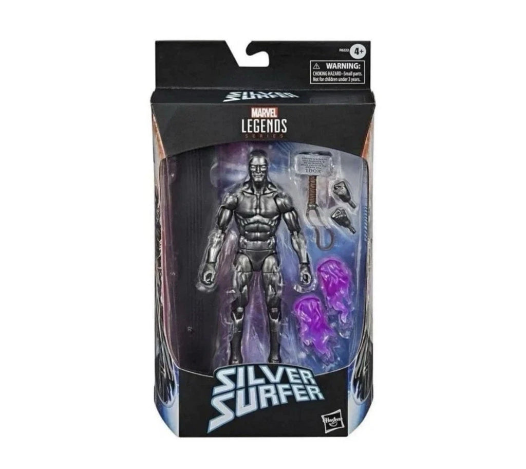 Marvel Legends Series: Hasbro 2025 Silver Surfer (SILVER SURFER) With Mjolnir 4+ New
