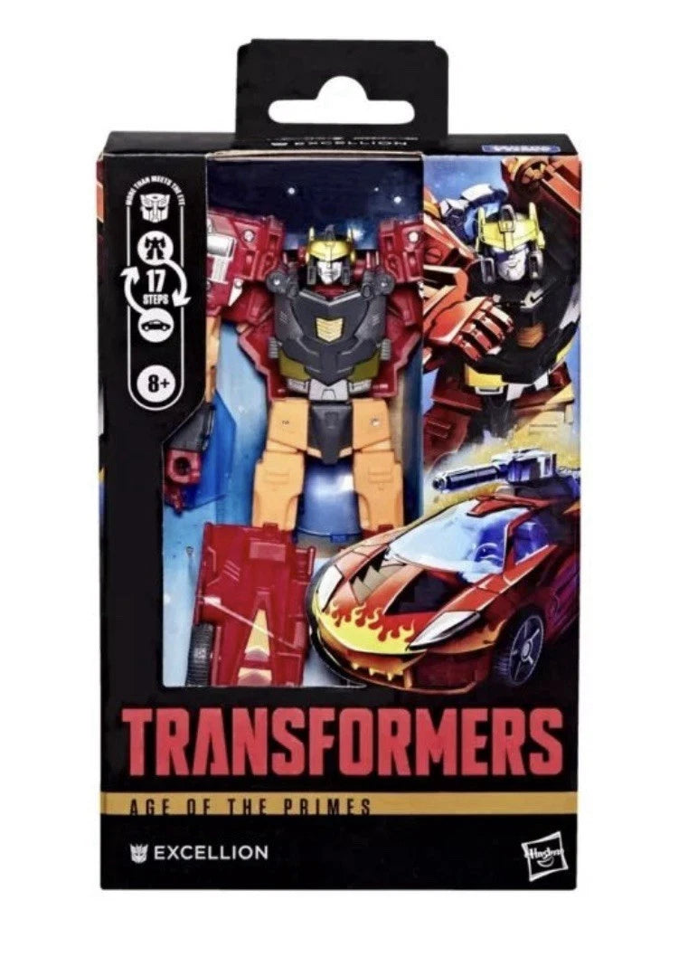 Transformers: Age Of The Primes Hasbro 2025 SS Deluxe Class (EXCELLION) 8+ New