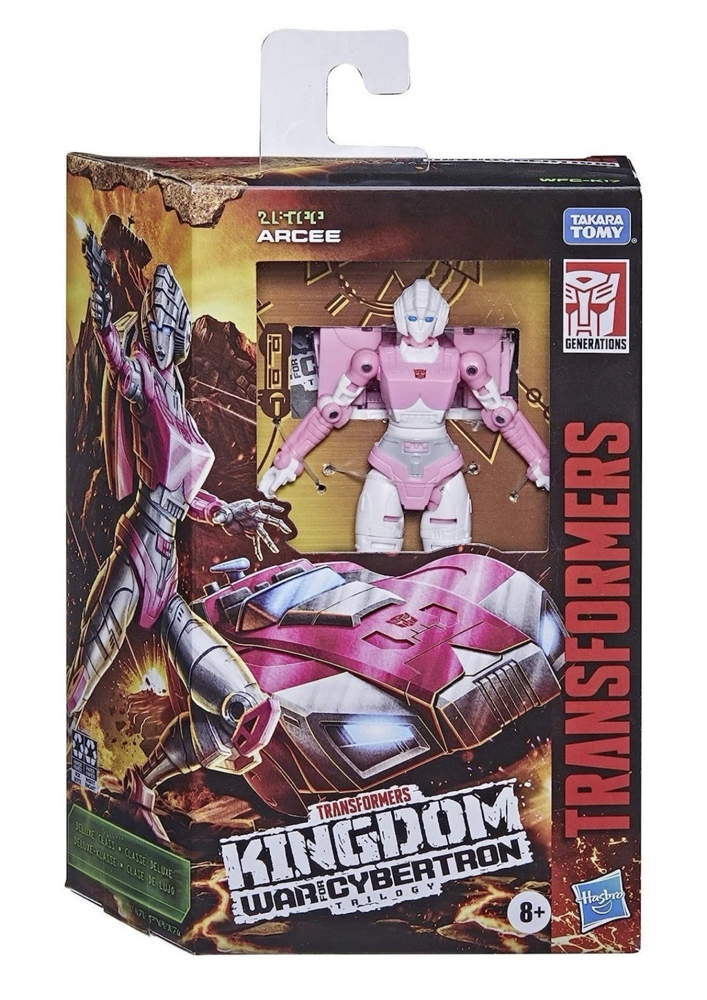 Transformers: Hasbro 2020 Kingdom (War For Cybertron) Deluxe Class ARCEE 8+ New