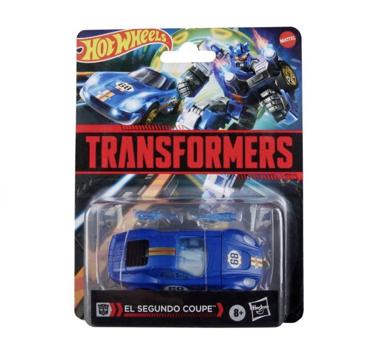Transformers X Hot Wheels Collaborative: Hasbro 2026 (EL SEGUNDO COUPE) 8+ New