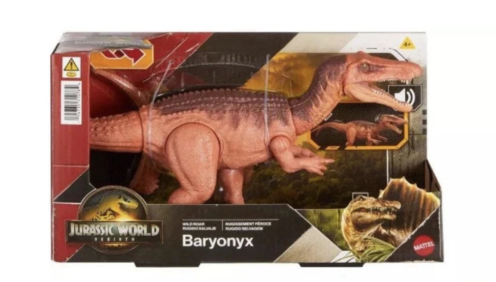 Jurassic World: Rebirth Mattel 2025 - Wild Roar (BARYONYX) 4+ Brand New