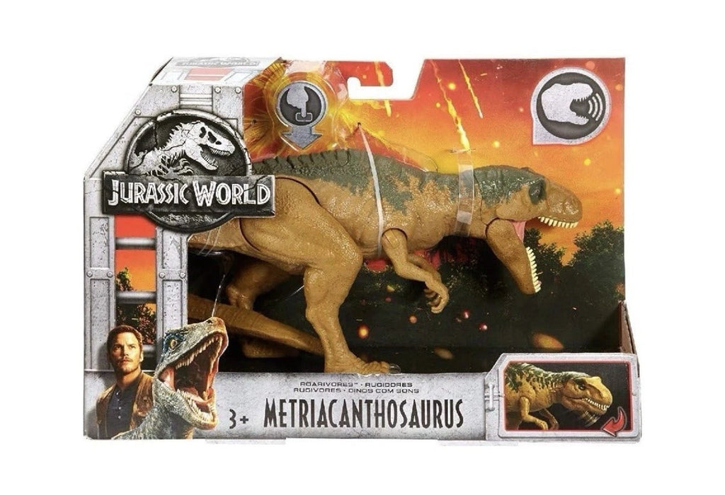 Jurassic World: Fallen Kingdom Mattel 2017 Roarivores METRIACANTHOSAURUS 4+ New