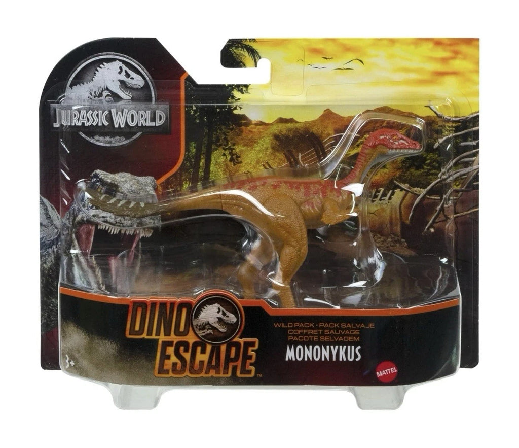 Jurassic World: Mattel 2021 Camp Cretaceous Dino Escape Wild Pack MONONYKUS 3+ New