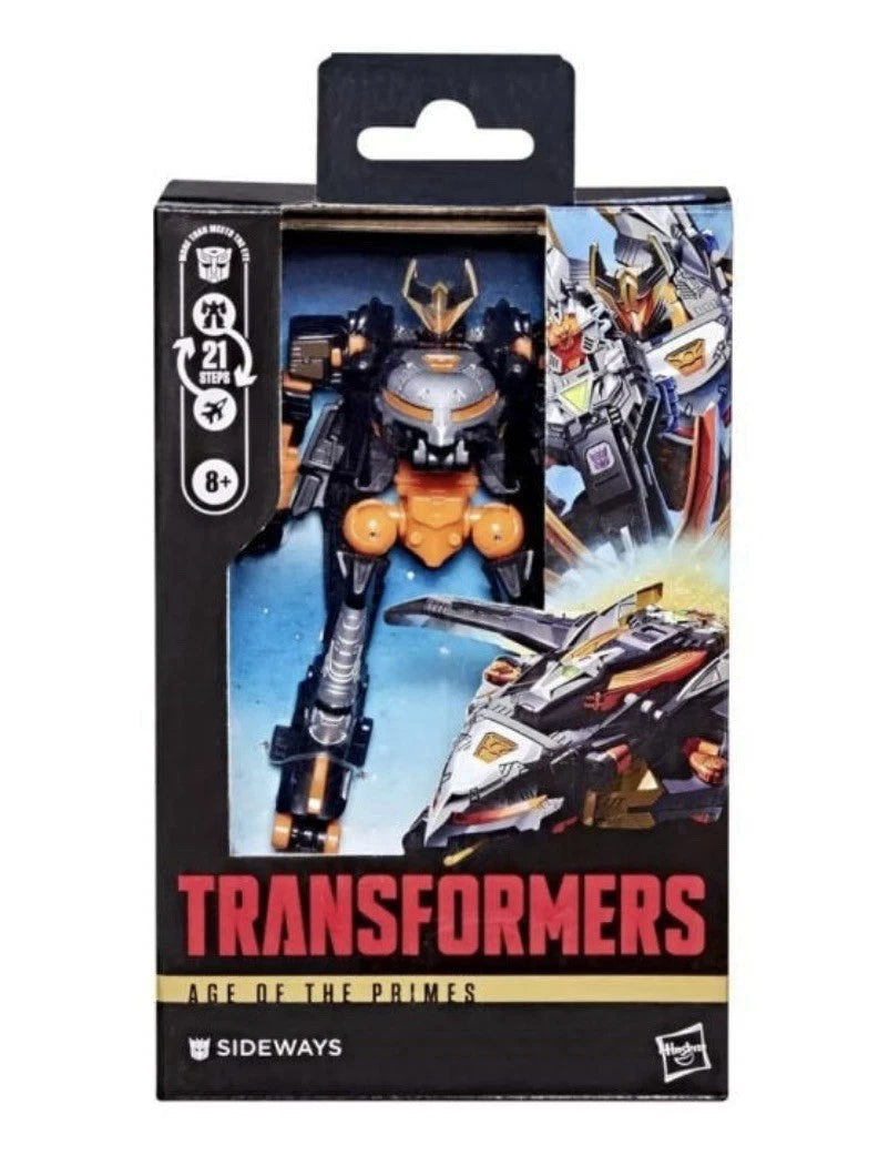 Transformers: Age Of The Primes Hasbro 2025 Deluxe Class (CYBERTRON SIDEWAYS) 8+ Brand New