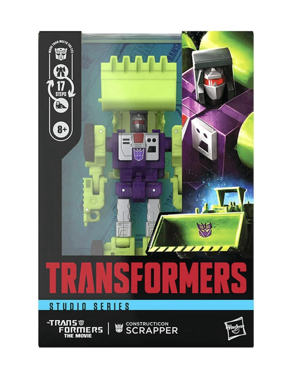 Transformers: The Movie Hasbro 2025 SS VC Constructicon (SCRAPPER) 8+ Brand New
