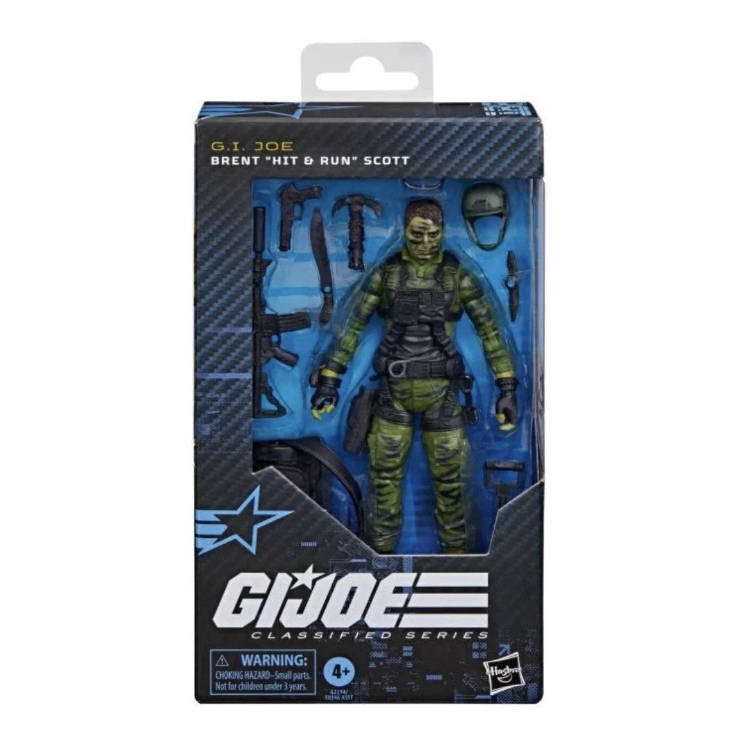 G.I. Joe Classified Series: Hasbro 2026 (BRENT “HIT & RUN” SCOTT #188) 4+ Brand New