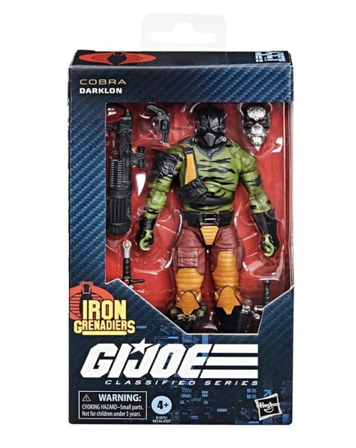 G.I. Joe Classified Series: Hasbro 2025 Iron Grenadiers #155 (DARKLON) 4+ New