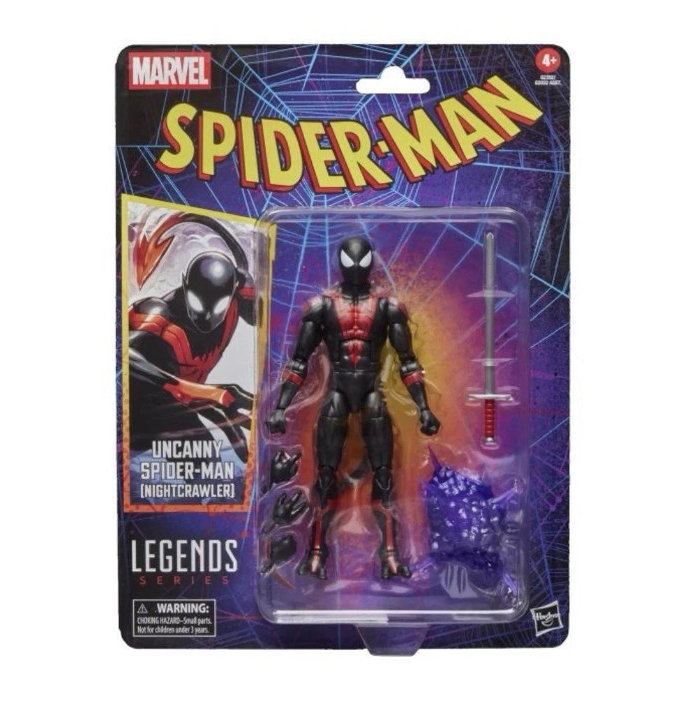 Marvel Legends Series: Hasbro 2025 - Uncanny SPIDER-MAN (Nightcrawler) 4+ New