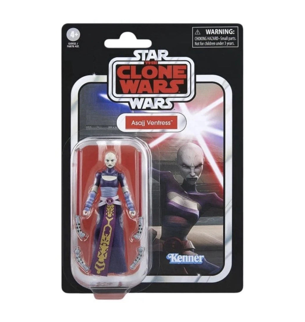 Star Wars: The Clone Wars Hasbro 2025 The Vintage Collection (ASAJJ VENTRESS) 4+ New