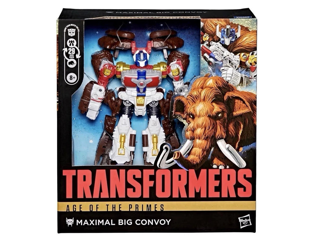 Transformers: Age Of Extinction Hasbro 2025 Leader Class (MAXIMAL BIG CONVOY) 8+ Brand New