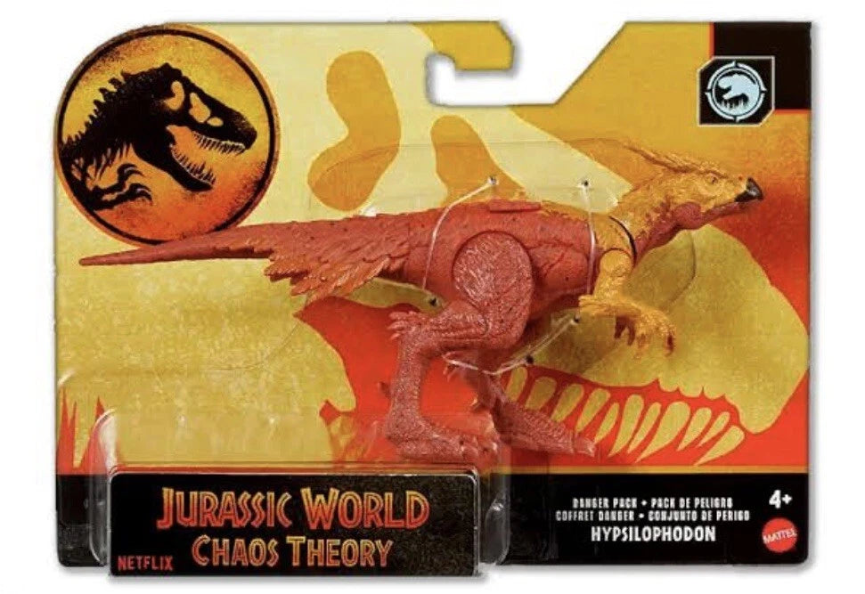 Jurassic World: Mattel 2024 Chaos Theory Epic Evolution Danger Pack (HYPSILOPHODON) 4+ New