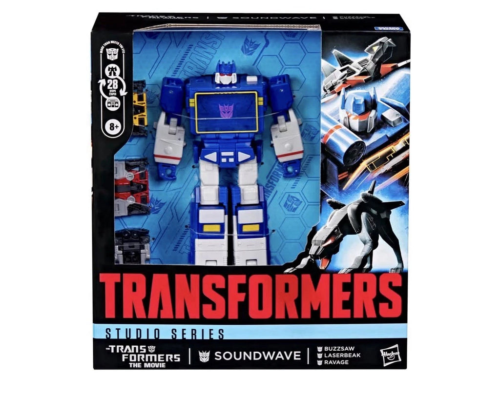 Transformers: The Movie Hasbro 2026 - SS Leader Class (SOUNDWAVE) 8+ Brand New