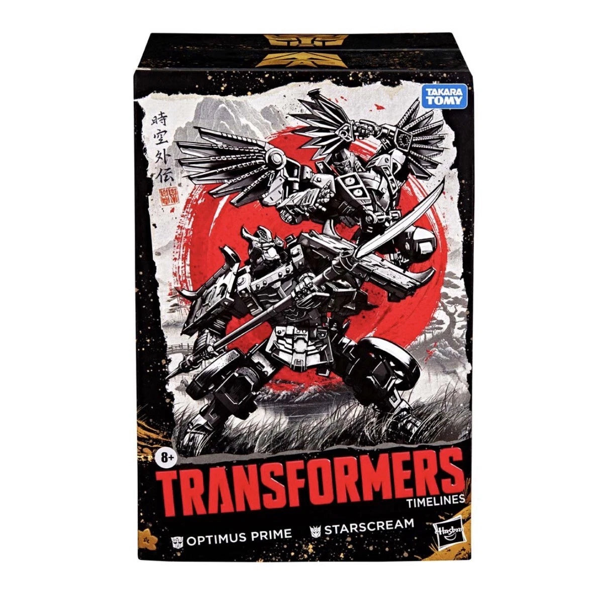 Transformers: Timelines Samurai Warriors Hasbro 2026 OPTIMUS PRIME & STARSCREAM 8+ New