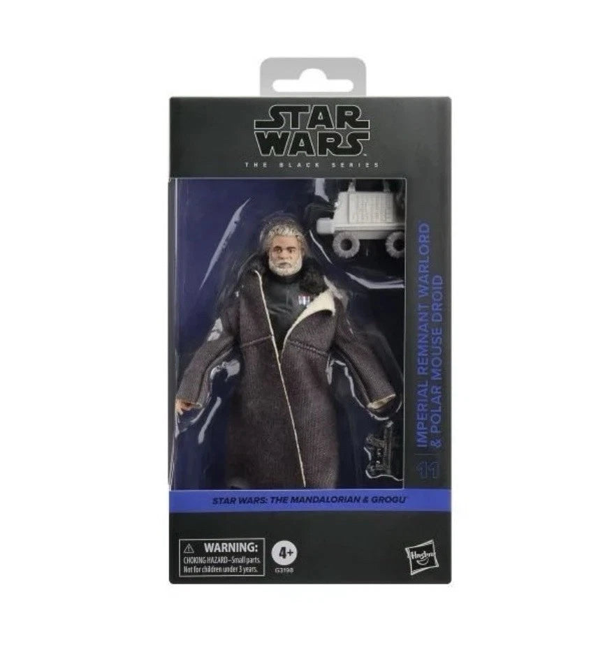 Star Wars: The Mandalorian & Grogu Hasbro 2026 The Black Series IMPERIAL REMNANT WARLORD & POLAR MOUSE DROID 4+ New