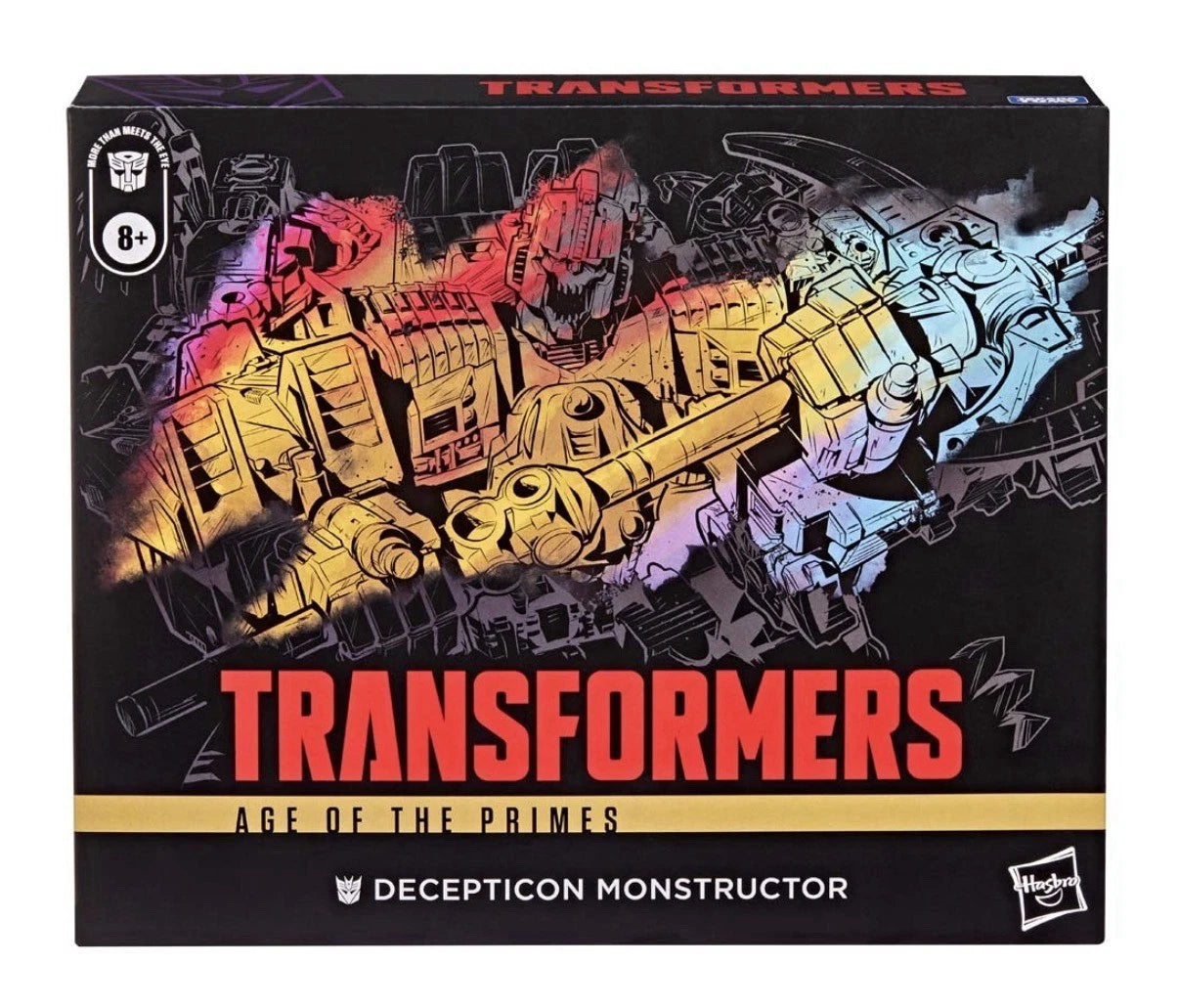 Transformers: Age of The Primes Hasbro 2026 DECEPTICON MONSTRUCTOR 8+ Brand New