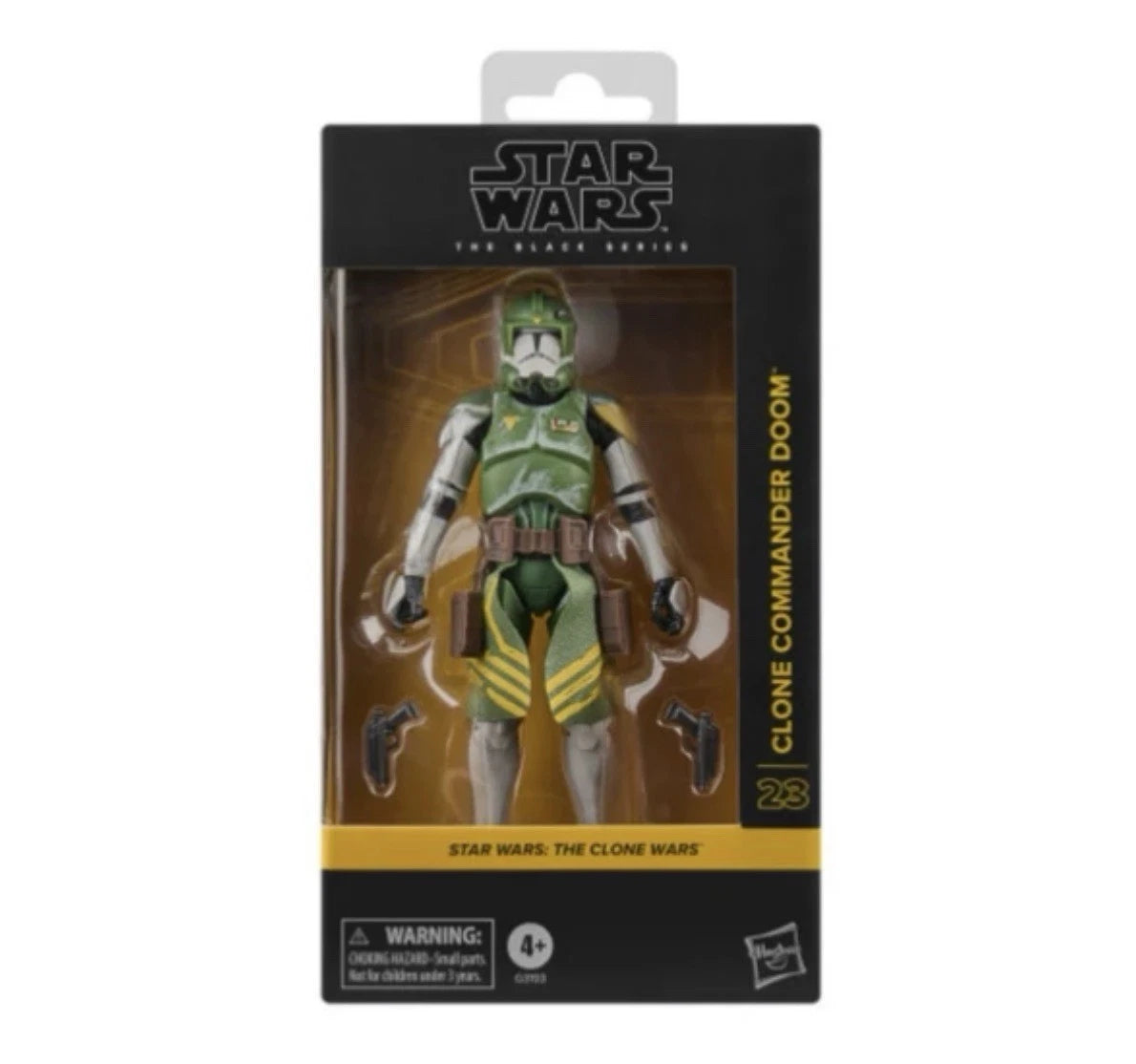 Star Wars: The Clone Wars Hasbro 2025 The Black Series CLONE COMMANDER DOOM 4+ New