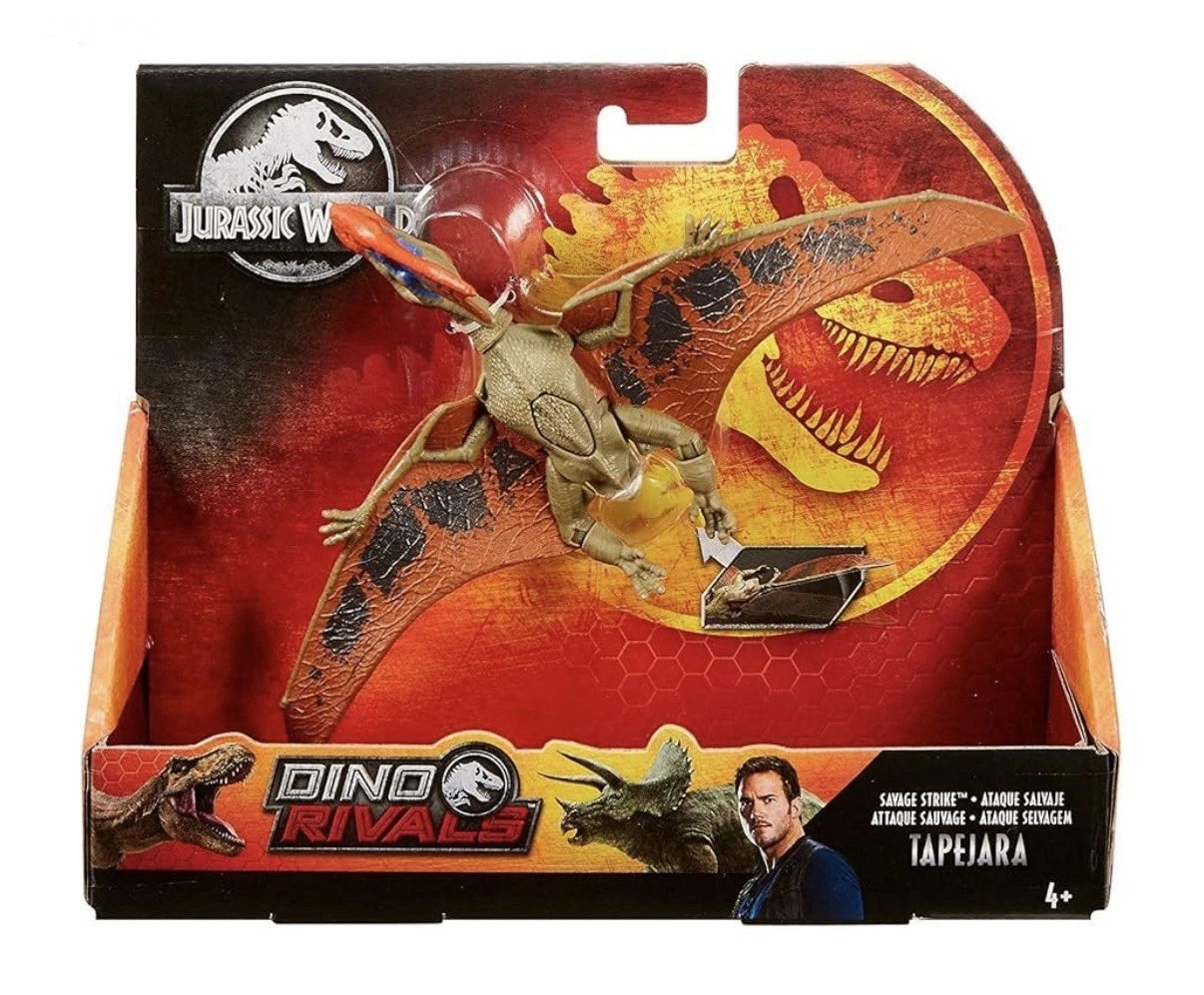Jurassic World: Dino Rivals Mattel 2018 - Savage Strike (TAPEJARA) 4+ Brand New