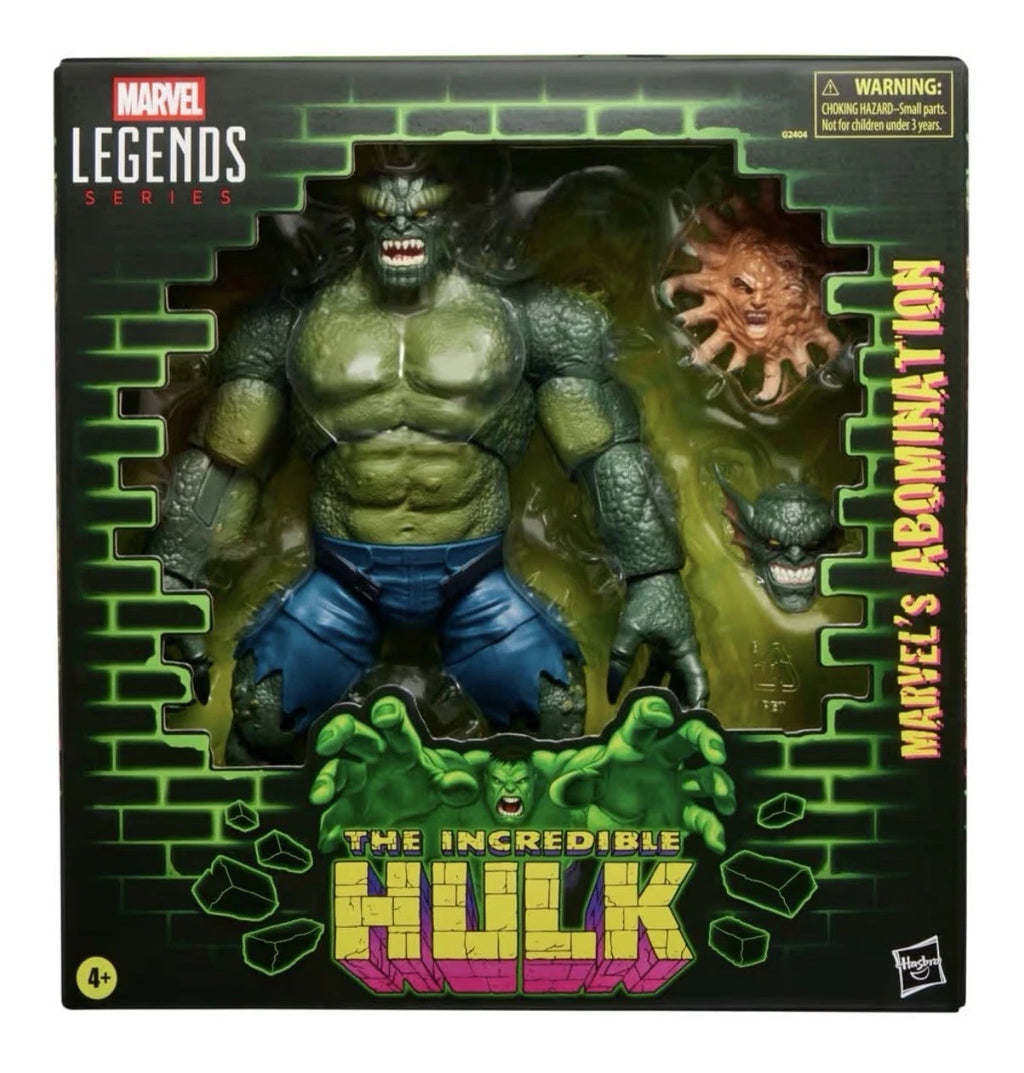 Marvel Legends Series: Hasbro 2026 Incredible Hulk (MARVEL’S ABOMINATION) 4+ New