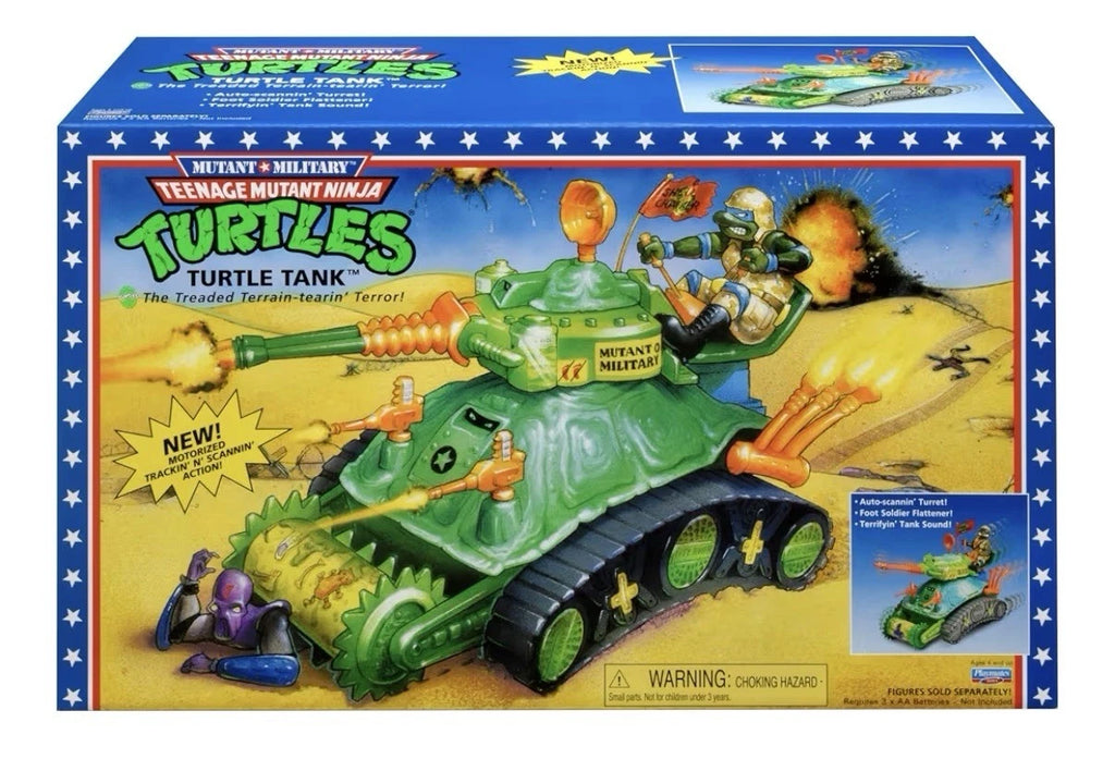 TMNT Classic: Mutant Military - Playmates Toys 2026 (SEWER TURTLE TANK) 4+ New