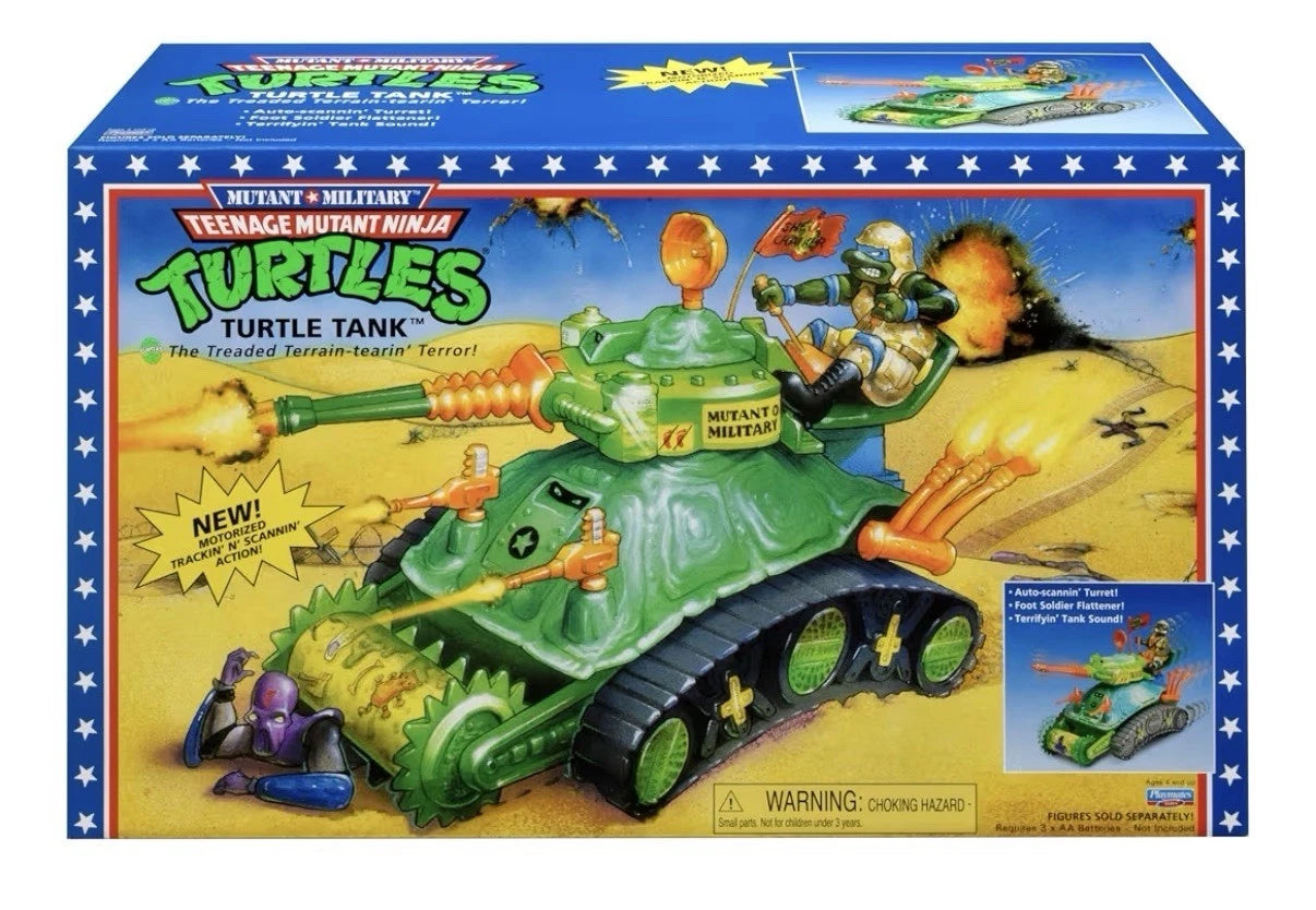 TMNT Classic: Mutant Military - Playmates Toys 2026 (SEWER TURTLE TANK) 4+ New